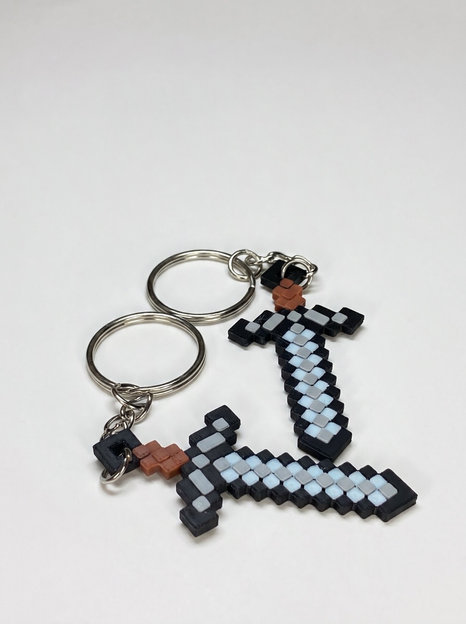 3D keychain Pixel sword